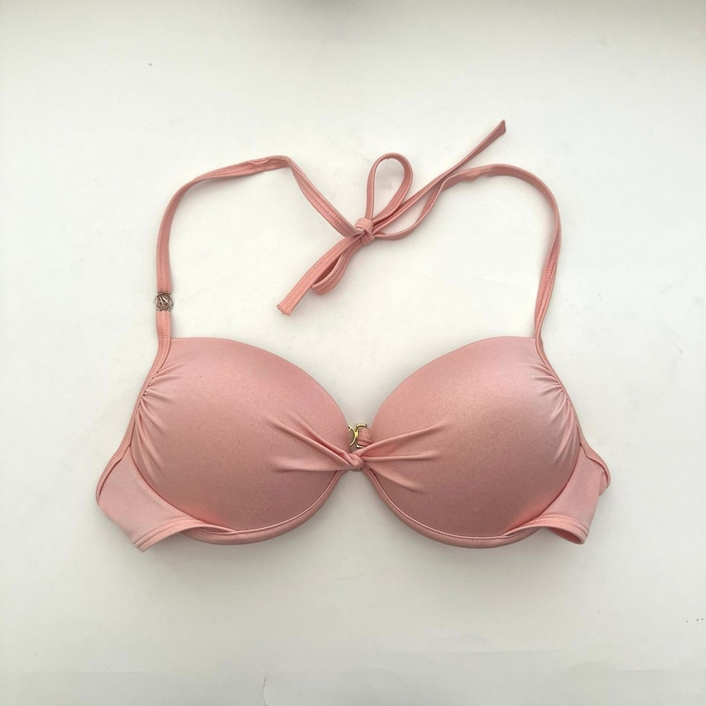 Victoria’s Secret Pink Satin Bikini Top